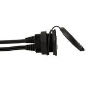 FUSION PANEL MOUNT USB/3.5 MM AUX CONNECTOR