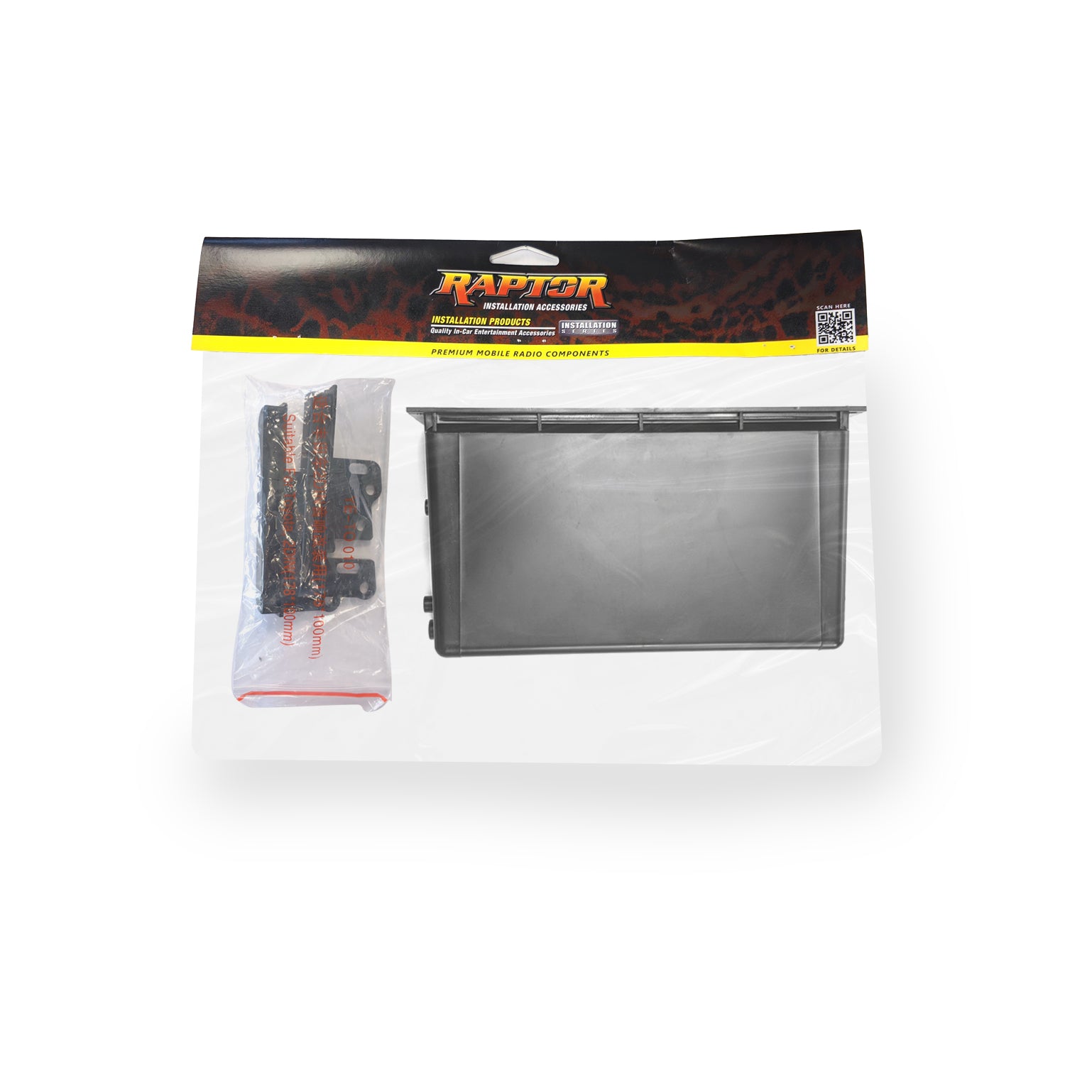 FITTING KIT TOYOTA SIDE TRIM WITH POCKET (BLACK)