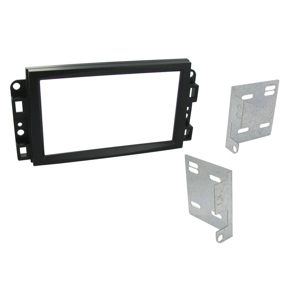 FITTING KIT HOLDEN CAPTIVA 7 2006 - 2014 DOUBLE DIN (METAL BRACKETS) (BLACK)