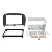 FITTING KIT MERCEDES SL 2001 - 2011 DOUBLE DIN (WITH CAGE) (BLACK)