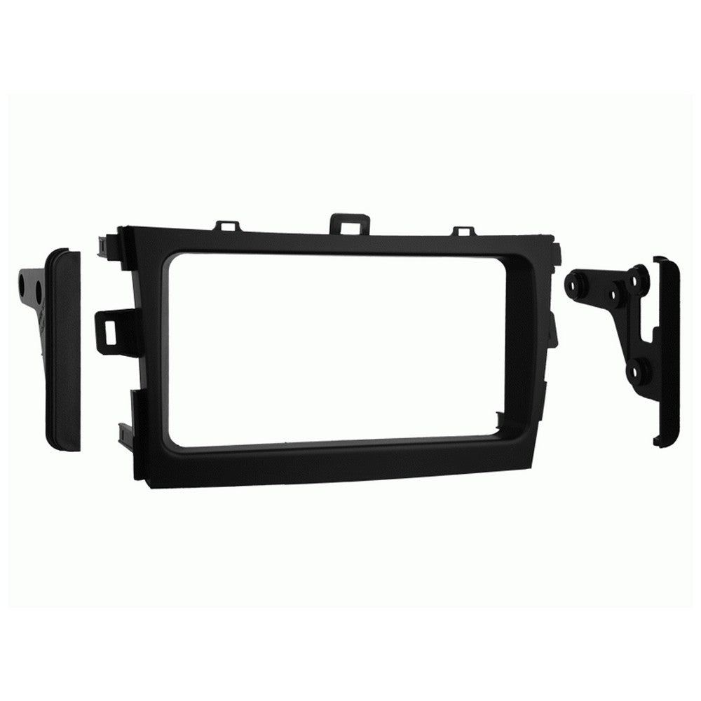 FITTING KIT TOYOTA COROLLA SEDAN OR STATION WAGON 2009 - 2013 DOUBLE DIN (135MM HIGH) (BLACK)