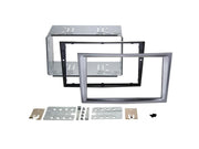 FITTING KIT HOLDEN CAPTIVA 5 , ASTRA 2006 - 2015 DOUBLE DIN (WITH CENTRE CREASE) (GUNMETAL)