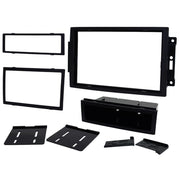 FITTING KIT CHRYSLER / DODGE / JEEP 2005 - 2008 DIN & DOUBLE DIN (WITH OEM NAVIGATION) (BLACK)
