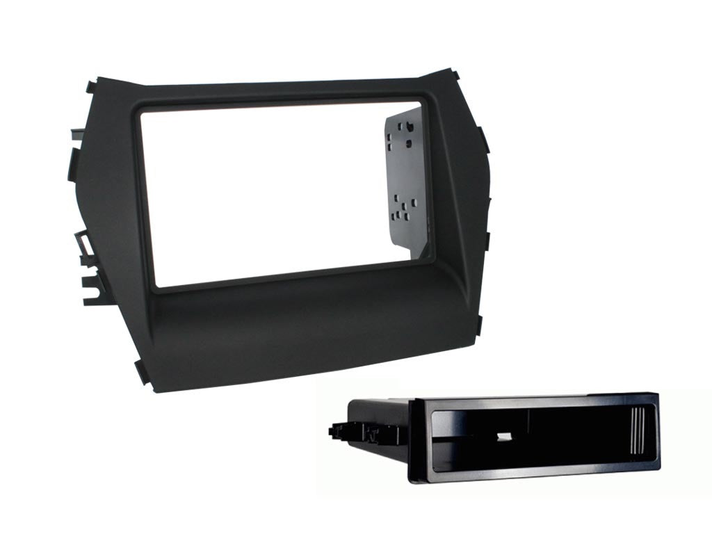FITTING KIT HYUNDAI SANTA FE 2012 - 2018 DIN & DOUBLE DIN (BLACK)