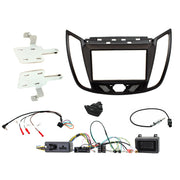 FITTING KIT FORD KUGA 2013 - 2019 DOUBLE DIN (BLACK) COMPLETE KIT