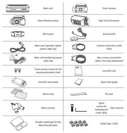 BLACKVUE DR770-BOX-TRUCK 3 CAMERA SYSTEM WITH CENTRAL RECORD BOX 1080 HD DASHCAM 64 GB