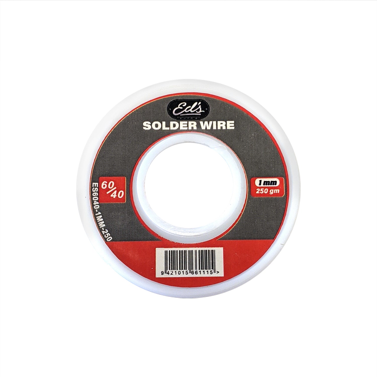 SOLDER 60/40 1MM 250G ROLL
