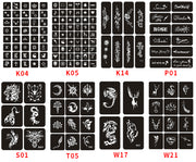 FORMULA AIRBRUSH WATERPROOF STENCIL BOOK 20PG