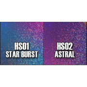 SMS AIRBRUSH PAINT ACRYLIC LACQUER HOLOSHIFT STAR BURST BLUE/PURPLE/HOLO 30ML