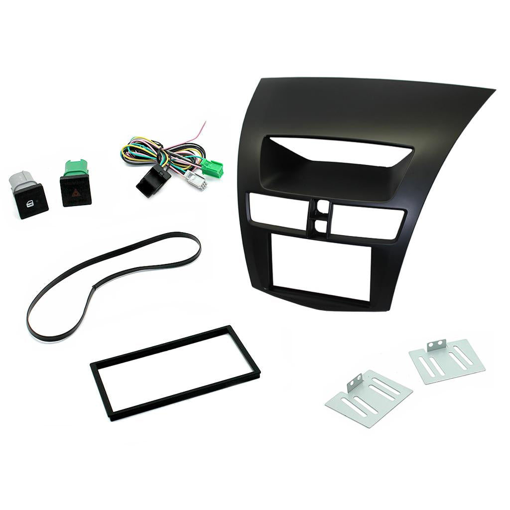FITTING KIT MAZDA BT50 2015 - 2019 DOUBLE DIN (BLACK)