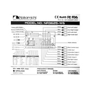 NAKAMICHI HEAD UNIT 6.8