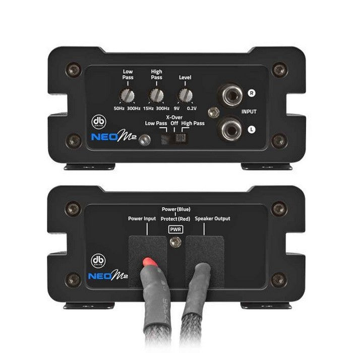 DB DRIVE AMPLIFIER NEO MINI 2 CH - 125W RMS X 2 @ 4OHM / 250W RMS X 2 @ 2OHM