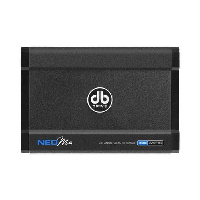 DB DRIVE AMPLIFIER NEO MINI 4 CH - 50W RMS X 4 @ 4OHM / 100W RMS X 4 @ 2OHM
