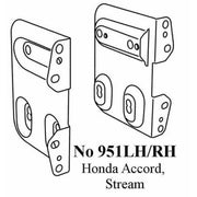 RADIO BRACKETS HONDA ACCORD SIDE BRACKETS