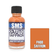 SMS AIRBRUSH PAINT ACRYLIC LACQUER AUTO COLOUR SAFFRON 30ML