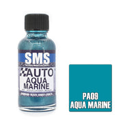 SMS AIRBRUSH PAINT ACRYLIC LACQUER AUTO AQUA MARINE 30ML