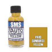 SMS AIRBRUSH PAINT ACRYLIC LACQUER AUTO SUNBURST YELLOW 30ML