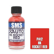 SMS AIRBRUSH PAINT ACRYLIC LACQUER AUTO HK ROCKET RED 30ML