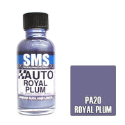 SMS AIRBRUSH PAINT ACRYLIC LACQUER AUTO COLOUR ROYAL PLUM 30ML