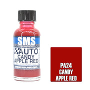 SMS AIRBRUSH PAINT ACRYLIC LACQUER AUTO COLOUR CANDY APPLE RED 30ML