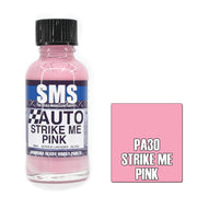 SMS AIRBRUSH PAINT ACRYLIC LACQUER AUTO COLOUR STRIKE ME PINK 30ML