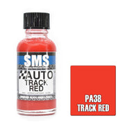 SMS AIRBRUSH PAINT ACRYLIC LACQUER AUTO COLOUR TRACK RED 30ML