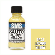 SMS AIRBRUSH PAINT ACRYLIC LACQUER AUTO COLOUR JASMIN YELLOW 30ML