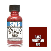 SMS AIRBRUSH PAINT ACRYLIC LACQUER AUTO COLOUR VENETIAN RED 30ML