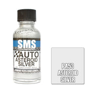 SMS AIRBRUSH PAINT ACRYLIC LACQUER ASTEROID SILVER 30ML