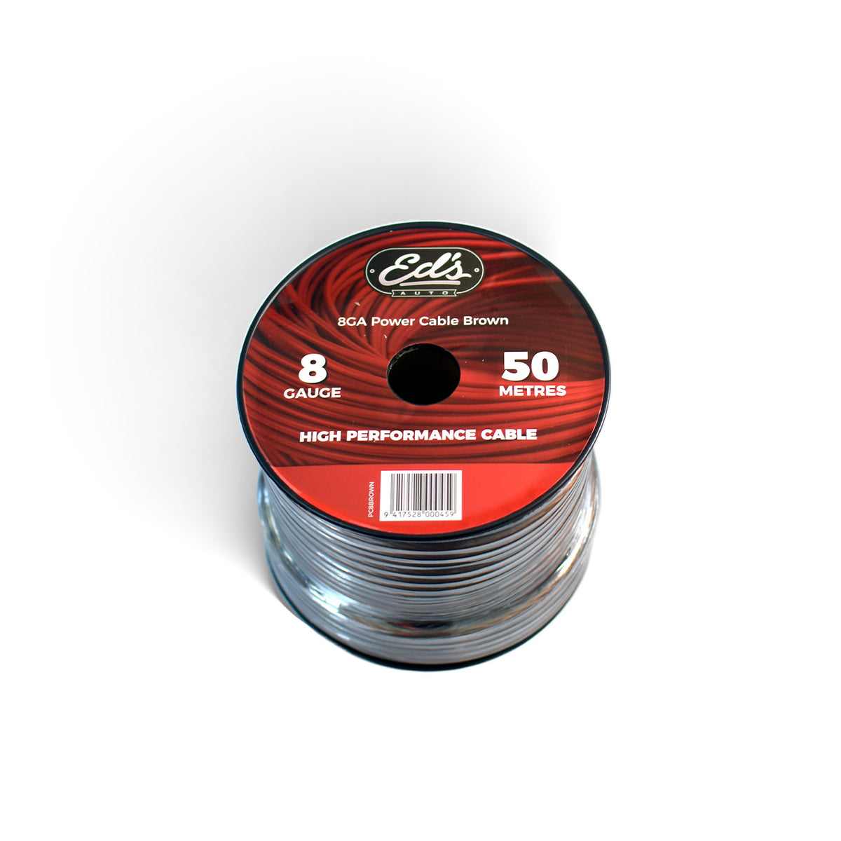 EDS 8 GAUGE 8.35MM2 CCA POWER CABLE MATT FLEXIBLE FROSTED BROWN 50 MET ...