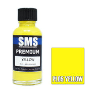 SMS AIRBRUSH PAINT ACRYLIC LACQUER PREMIUM YELLOW 30ML