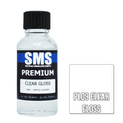 SMS AIRBRUSH PAINT ACRYLIC LACQUER PREMIUM CLEAR GLOSS 30ML