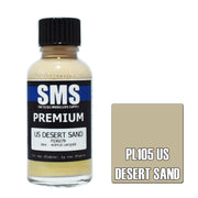 SMS AIRBRUSH PAINT ACRYLIC LACQUER PREMIUM US DESERT SAND 30ML