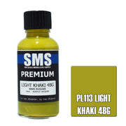 SMS AIRBRUSH PAINT ACRYLIC LACQUER PREMIUM LIGHT KHAKI 4BG 30ML