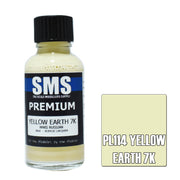 SMS AIRBRUSH PAINT ACRYLIC LACQUER PREMIUM YELLOW EARTH 7K 30ML