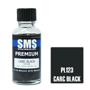 SMS AIRBRUSH PAINT ACRYLIC LACQUER PREMIUM CARC BLACK 30ML