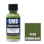 SMS AIRBRUSH PAINT ACRYLIC LACQUER PREMIUM GERMAN OLIVE 30ML