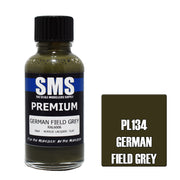 SMS AIRBRUSH PAINT ACRYLIC LACQUER PREMIUM GERMAN FIELD GREY 30ML