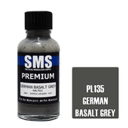 SMS AIRBRUSH PAINT ACRYLIC LACQUER PREMIUM GERMAN BASALT GREY 30ML