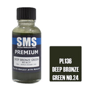 SMS AIRBRUSH PAINT ACRYLIC LACQUER PREMIUM DEEP BRONZE GREEN 30ML
