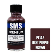 SMS AIRBRUSH PAINT ACRYLIC LACQUER PREMIUM LIGHT PURPLE BROWN 30ML