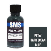 SMS AIRBRUSH PAINT ACRYLIC LACQUER PREMIUM DARK OCEAN BLUE 30ML