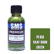 SMS AIRBRUSH PAINT ACRYLIC LACQUER PREMIUM RAAF DARK GREEN 30ML