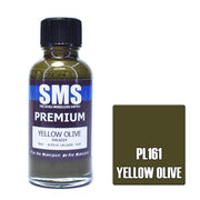 SMS AIRBRUSH PAINT ACRYLIC LACQUER PREMIUM YELLOW OLIVE 30ML
