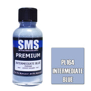 SMS AIRBRUSH PAINT ACRYLIC LACQUER PREMIUM INTERMEDIATE BLUE 30ML
