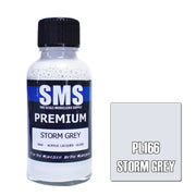 SMS AIRBRUSH PAINT ACRYLIC LACQUER PREMIUM STORM GREY 30ML