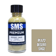SMS AIRBRUSH PAINT ACRYLIC LACQUER PREMIUM DESERT SAGE 30ML
