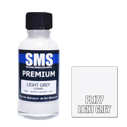 SMS AIRBRUSH PAINT ACRYLIC LACQUER PREMIUM LIGHT GREY 30ML