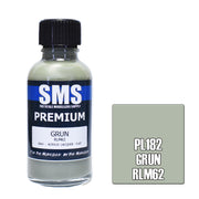 SMS AIRBRUSH PAINT ACRYLIC LACQUER PREMIUM GRUN RLM62 30ML