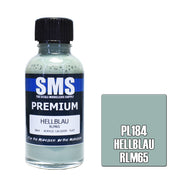 SMS AIRBRUSH PAINT ACRYLIC LACQUER PREMIUM HELLBLAU RLM65 30ML